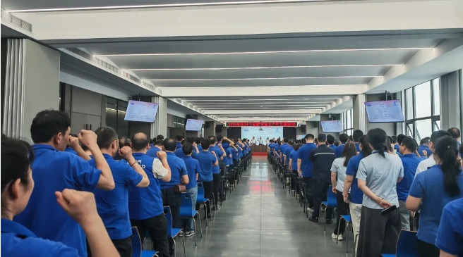2025年6月 筑牢清静防地 共建协调企业——必发888电气集团2025年清静生产月活动启动仪式盛大举行