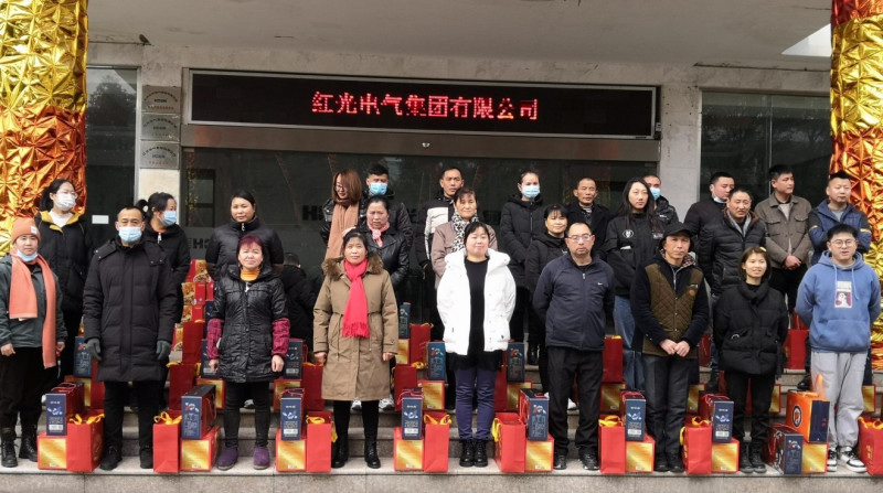 工会慰问送温暖，浓浓眷注显真情